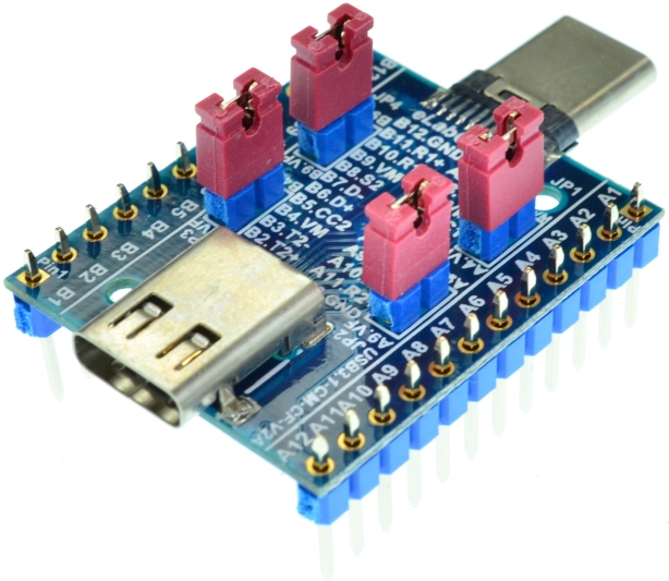 USB3.1 Type C Male to Female pass through adapter